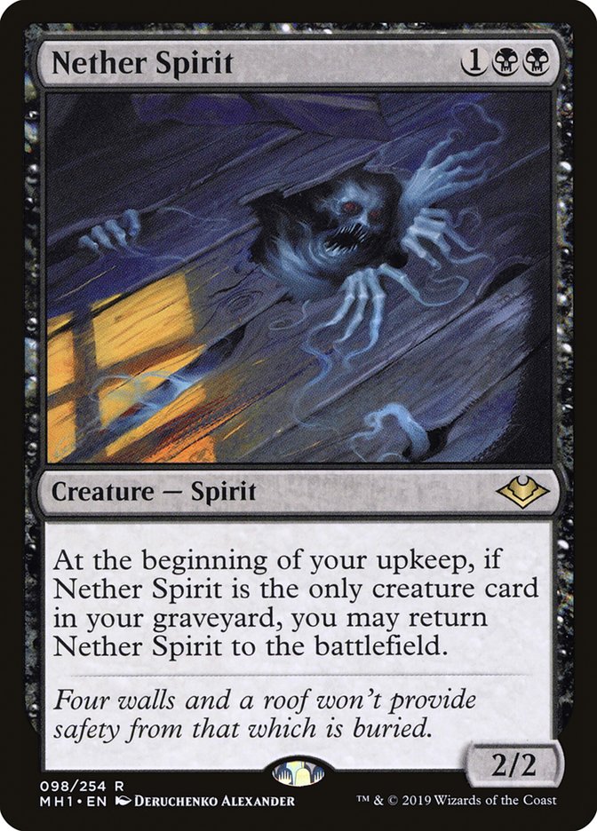 Nether Spirit [Modern Horizons] | Dumpster Cat Games