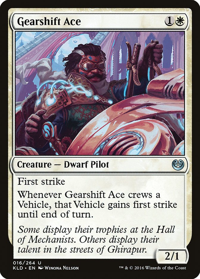 Gearshift Ace [Kaladesh] | Dumpster Cat Games