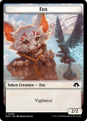 Servo // Fox Double-Sided Token [Modern Horizons 3 Tokens] | Dumpster Cat Games