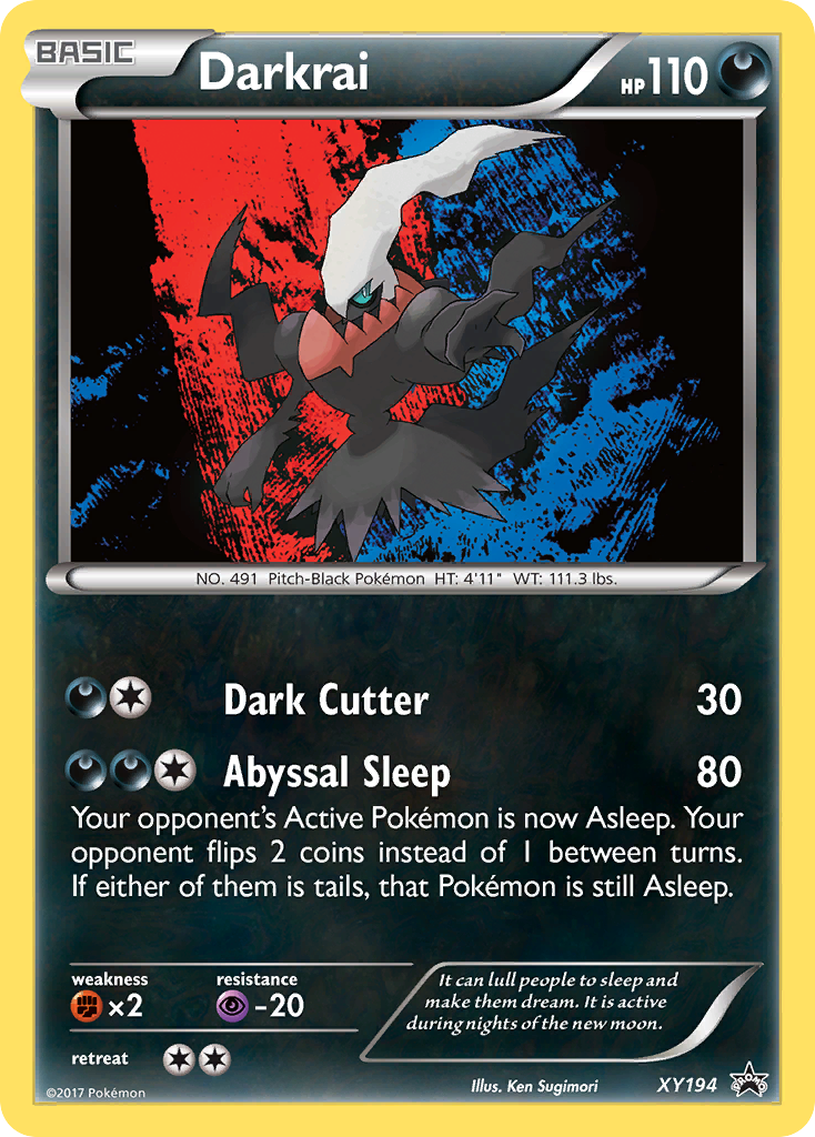 Darkrai (XY194) [XY: Black Star Promos] | Dumpster Cat Games