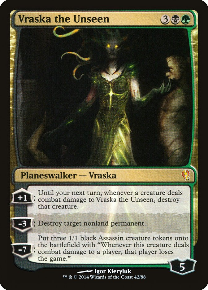 Vraska the Unseen [Duel Decks: Jace vs. Vraska] | Dumpster Cat Games