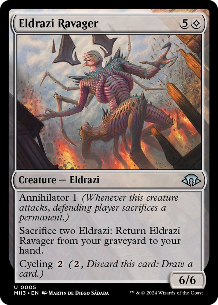 Eldrazi Ravager [Modern Horizons 3] | Dumpster Cat Games