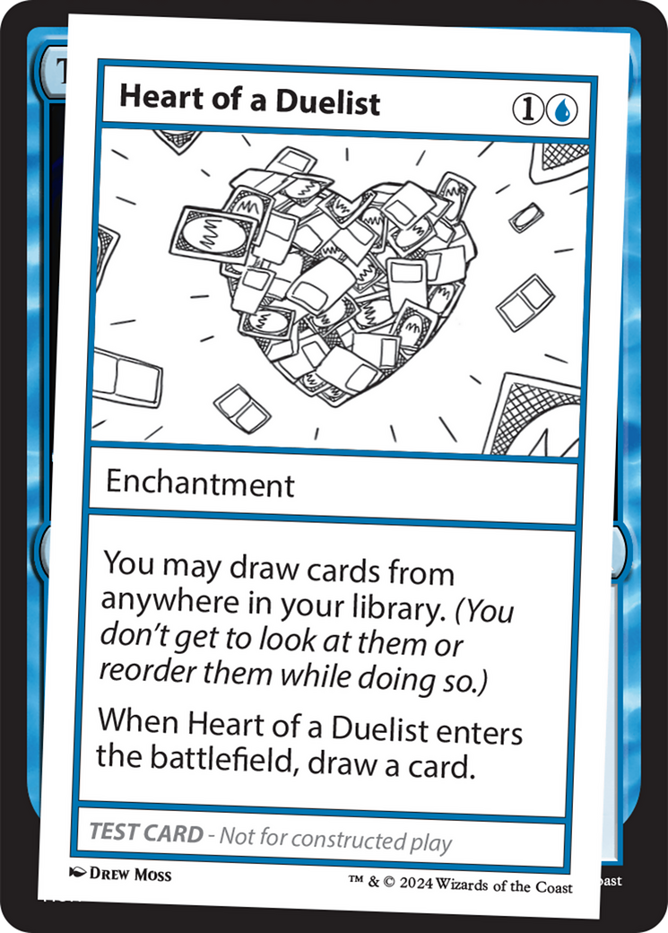 Heart of a Duelist [Mystery Booster 2 Playtest Cards] | Dumpster Cat Games