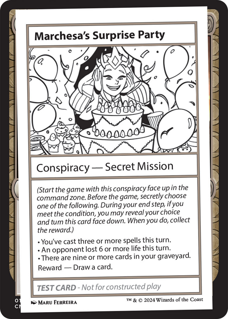 Marchesa's Surprise Party [Mystery Booster 2 Playtest Cards] | Dumpster Cat Games