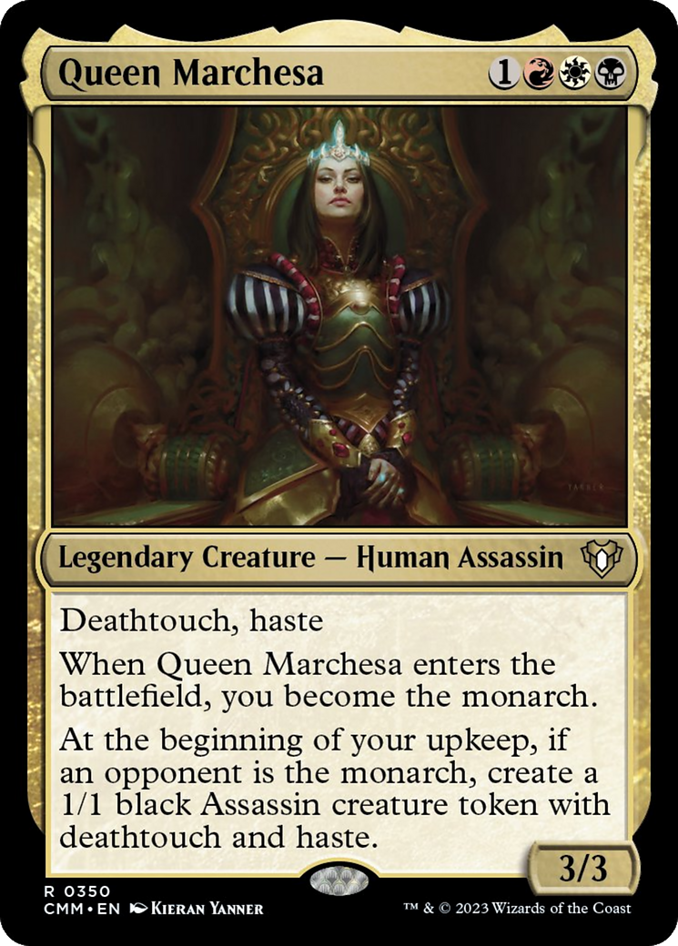 Queen Marchesa [Commander Masters] | Dumpster Cat Games