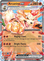 Arcanine ex (032/198) [Scarlet & Violet: Base Set] | Dumpster Cat Games