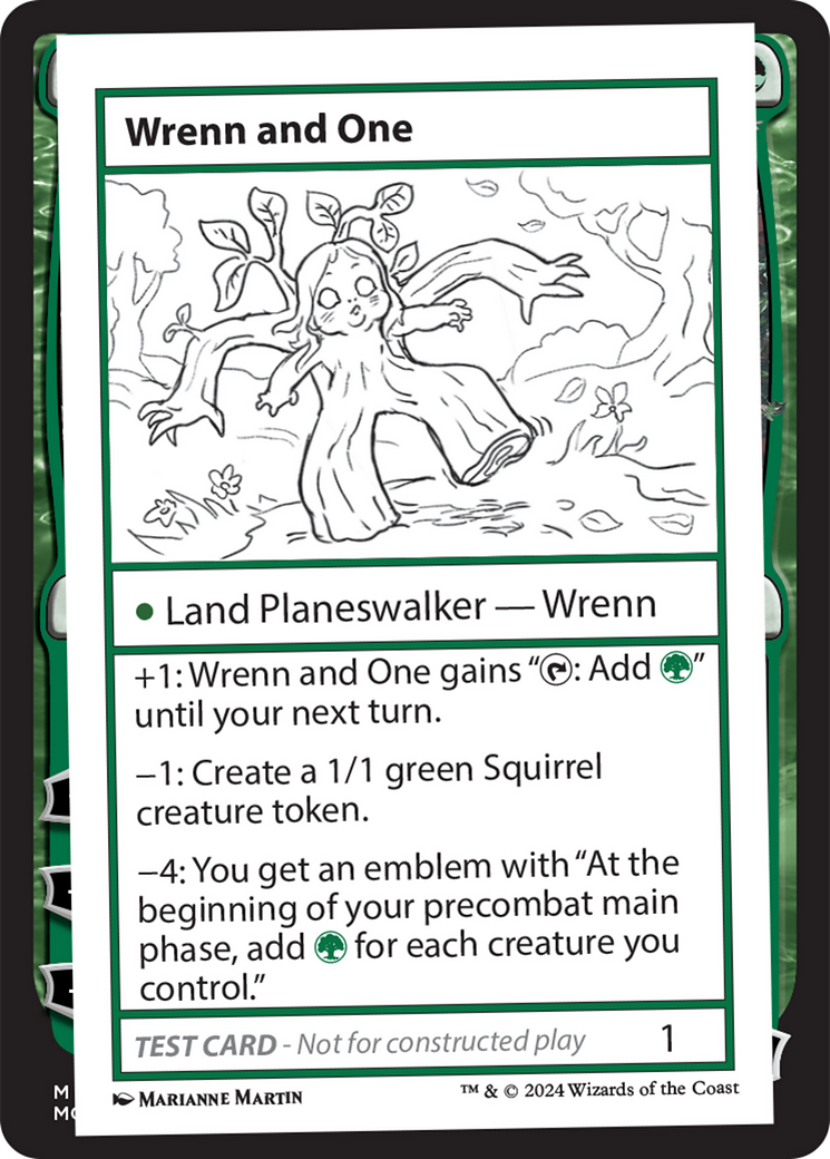 Wrenn and One [Mystery Booster 2 Playtest Cards] | Dumpster Cat Games