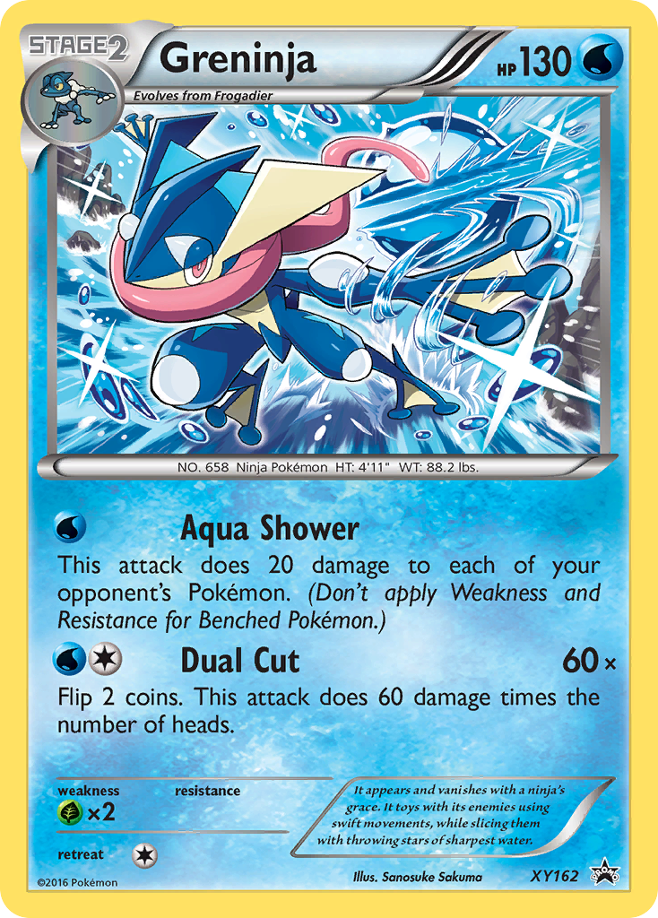 Greninja (XY162) [XY: Black Star Promos] | Dumpster Cat Games