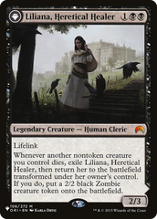 Liliana, Heretical Healer // Liliana, Defiant Necromancer [Secret Lair: From Cute to Brute] | Dumpster Cat Games