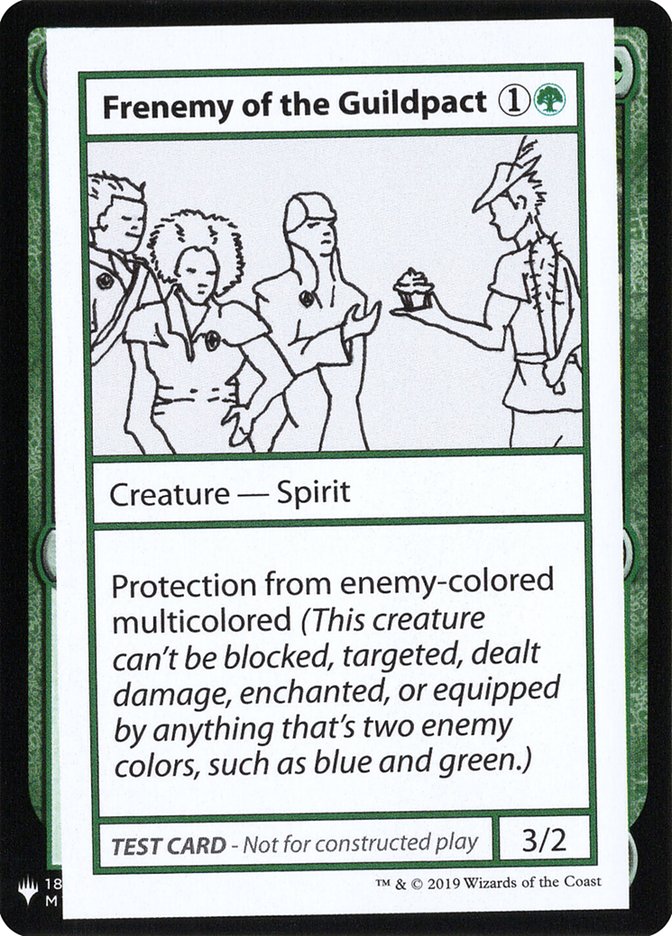 Frenemy of the Guildpact [Mystery Booster Playtest Cards] | Dumpster Cat Games