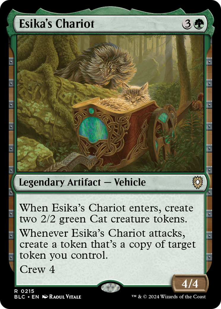 Esika's Chariot [Bloomburrow Commander] | Dumpster Cat Games