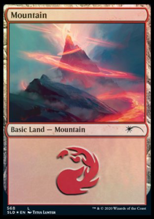 Mountain (Spellcasting) (568) [Secret Lair Drop Promos] | Dumpster Cat Games