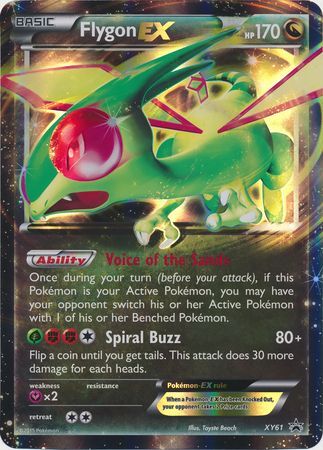 Flygon EX (XY61) (Jumbo Card) [XY: Black Star Promos] | Dumpster Cat Games