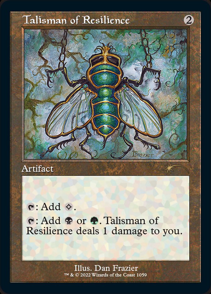 Talisman of Resilience [Secret Lair Drop Series] | Dumpster Cat Games