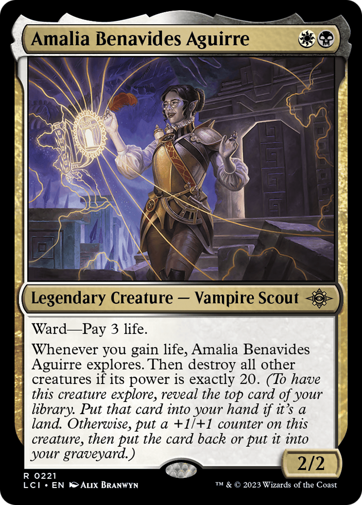 Amalia Benavides Aguirre [The Lost Caverns of Ixalan] | Dumpster Cat Games