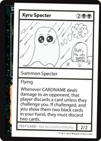 Xyru Specter (2021 Edition) [Mystery Booster Playtest Cards] | Dumpster Cat Games