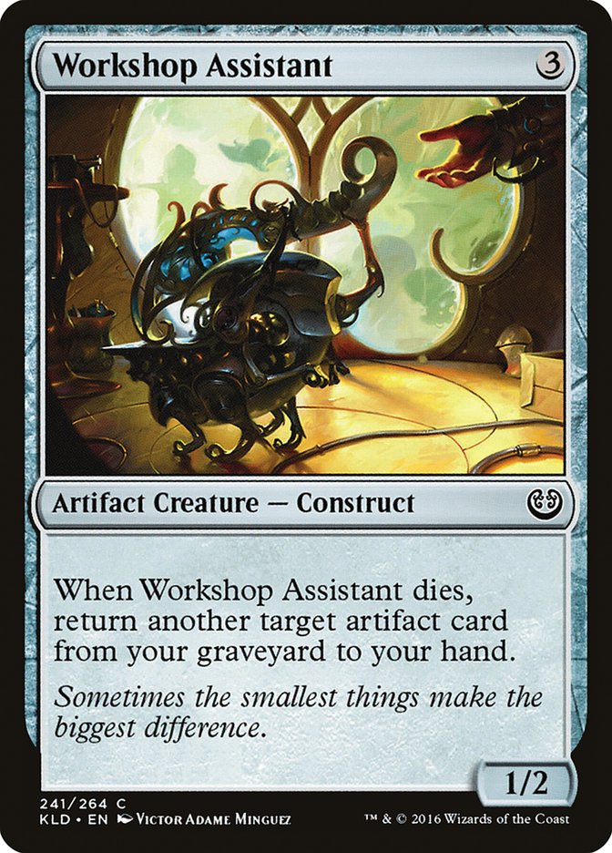 Workshop Assistant [Kaladesh] | Dumpster Cat Games