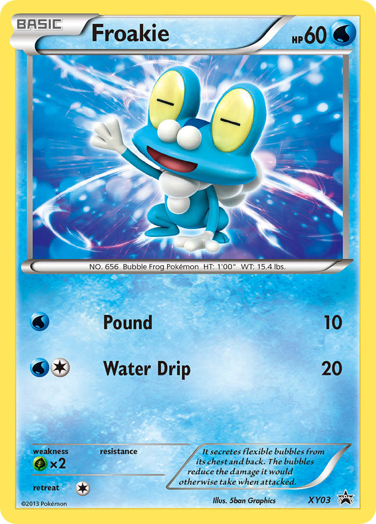 Froakie (XY03) [XY: Black Star Promos] | Dumpster Cat Games