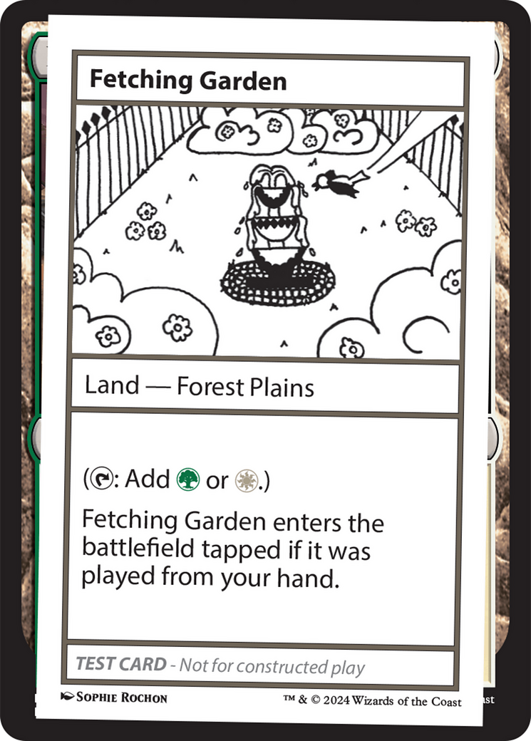 Fetching Garden [Mystery Booster 2 Playtest Cards] | Dumpster Cat Games