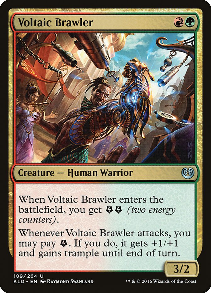 Voltaic Brawler [Kaladesh] | Dumpster Cat Games