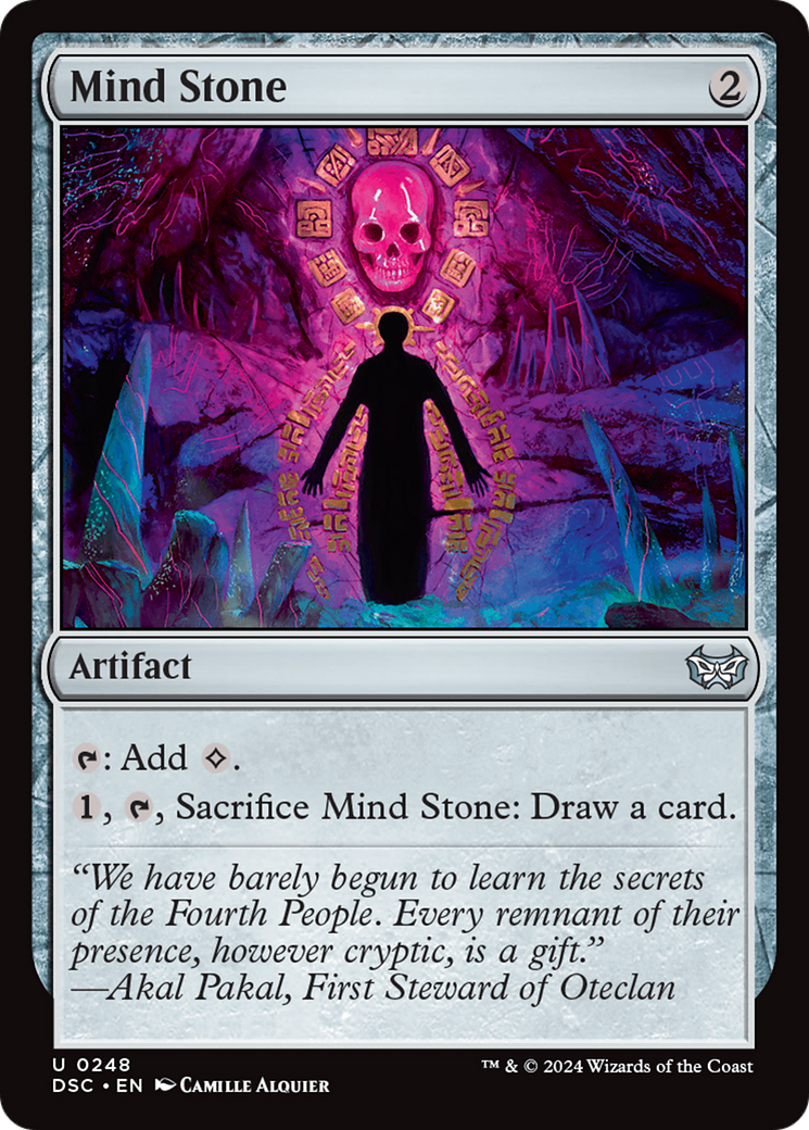 Mind Stone [Duskmourn: House of Horror Commander] | Dumpster Cat Games