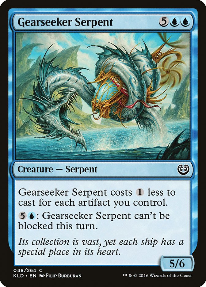 Gearseeker Serpent [Kaladesh] | Dumpster Cat Games