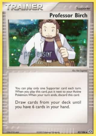 Professor Birch (82/106) (2006) [Professor Program Promos] | Dumpster Cat Games