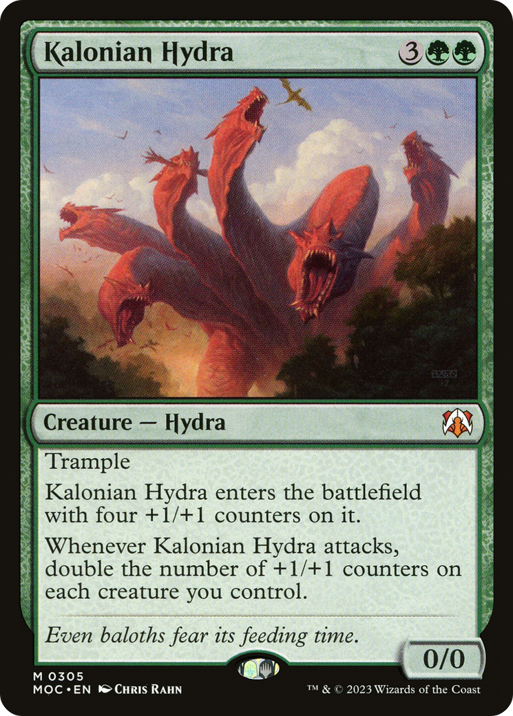 Kalonian Hydra [March of the Machine Commander] | Dumpster Cat Games