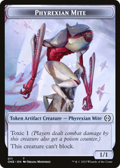 Phyrexian Mite Token (011) [Phyrexia: All Will Be One Tokens] | Dumpster Cat Games