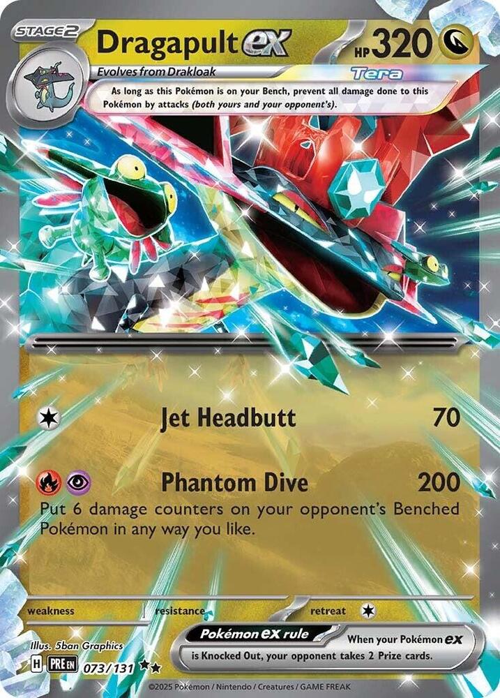 Dragapult ex (073/131) [Scarlet & Violet: Prismatic Evolutions] | Dumpster Cat Games