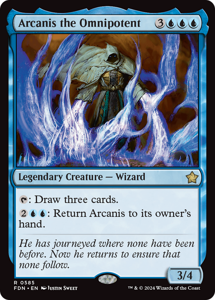 Arcanis the Omnipotent [Foundations] | Dumpster Cat Games