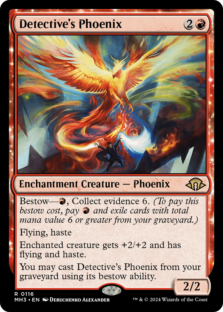 Detective's Phoenix [Modern Horizons 3] | Dumpster Cat Games