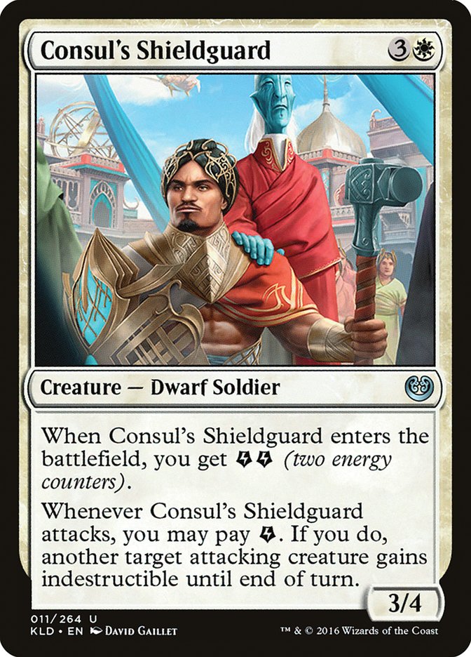 Consul's Shieldguard [Kaladesh] | Dumpster Cat Games