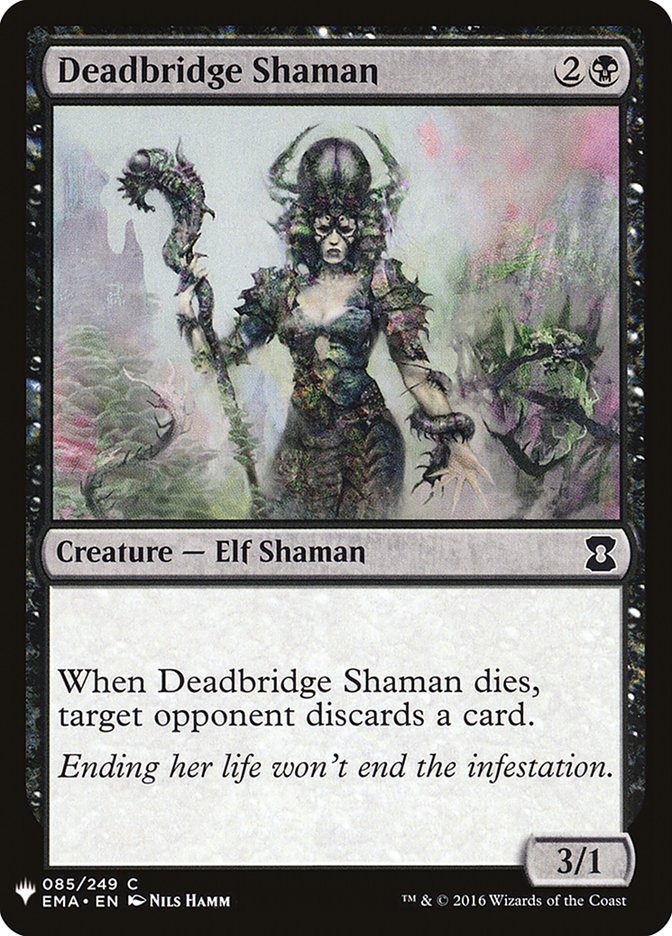 Deadbridge Shaman [Mystery Booster] | Dumpster Cat Games