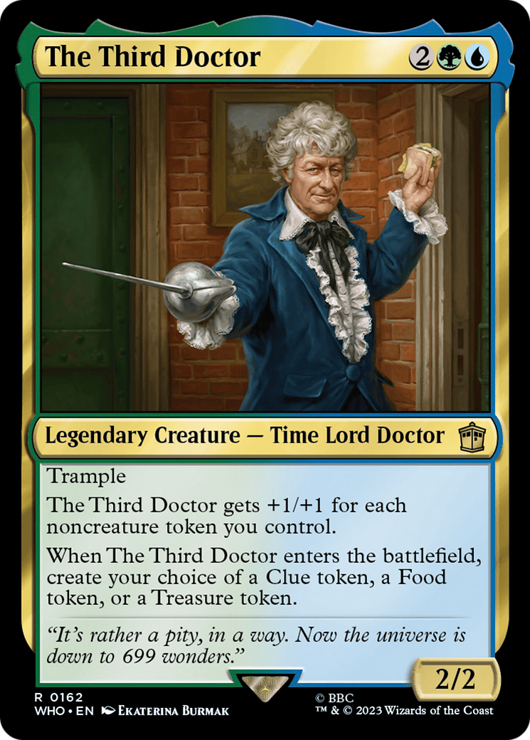 The Third Doctor [Doctor Who] | Dumpster Cat Games