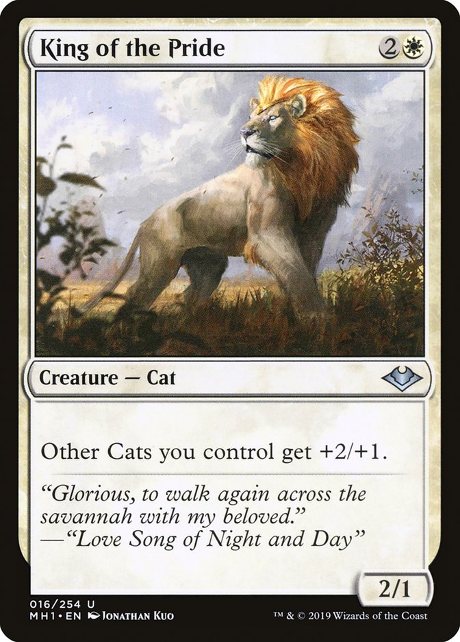 King of the Pride [Modern Horizons] | Dumpster Cat Games