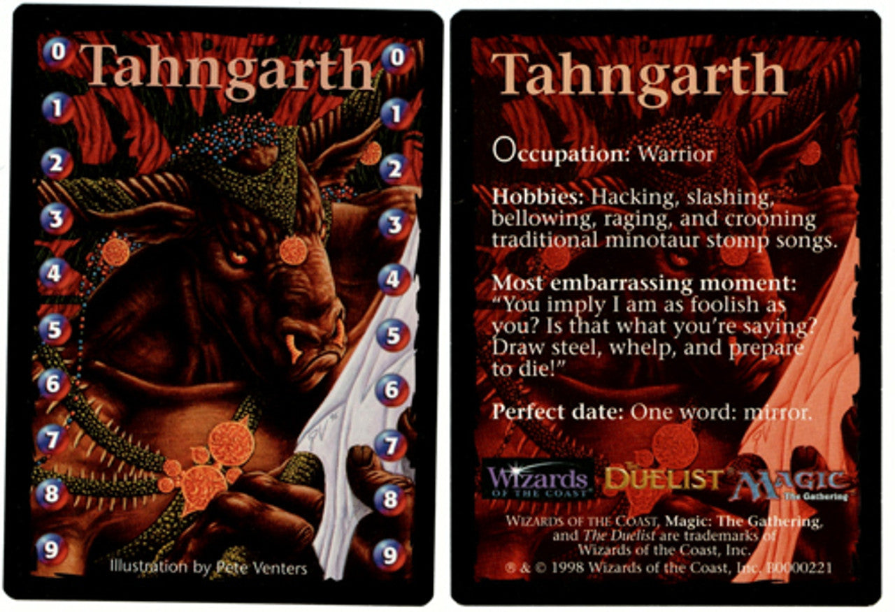 Tahngarth Life Counter Token [Media Promos] | Dumpster Cat Games