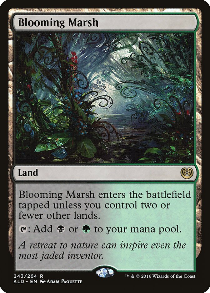 Blooming Marsh [Kaladesh] | Dumpster Cat Games