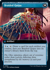 Braided Net // Braided Quipu (Extended Art) [The Lost Caverns of Ixalan] | Dumpster Cat Games