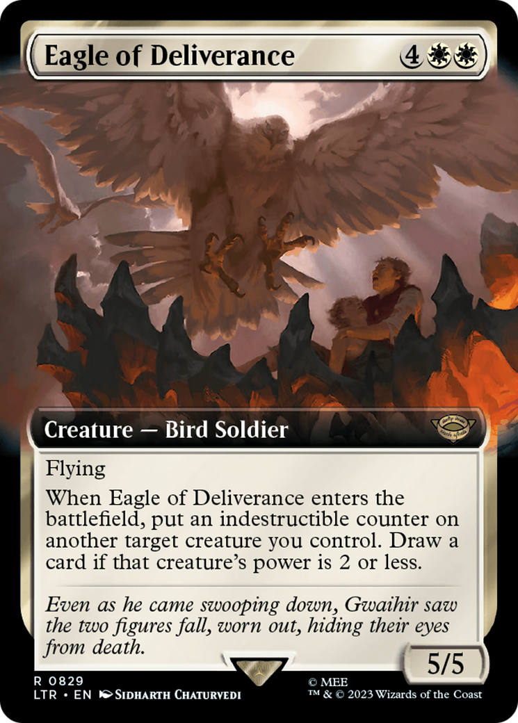 Eagle of Deliverance (Extended Art) [The Lord of the Rings: Tales of Middle-Earth] | Dumpster Cat Games