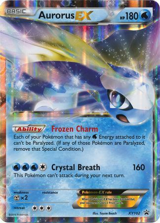 Aurorus EX (XY102) (Jumbo Card) [XY: Black Star Promos] | Dumpster Cat Games