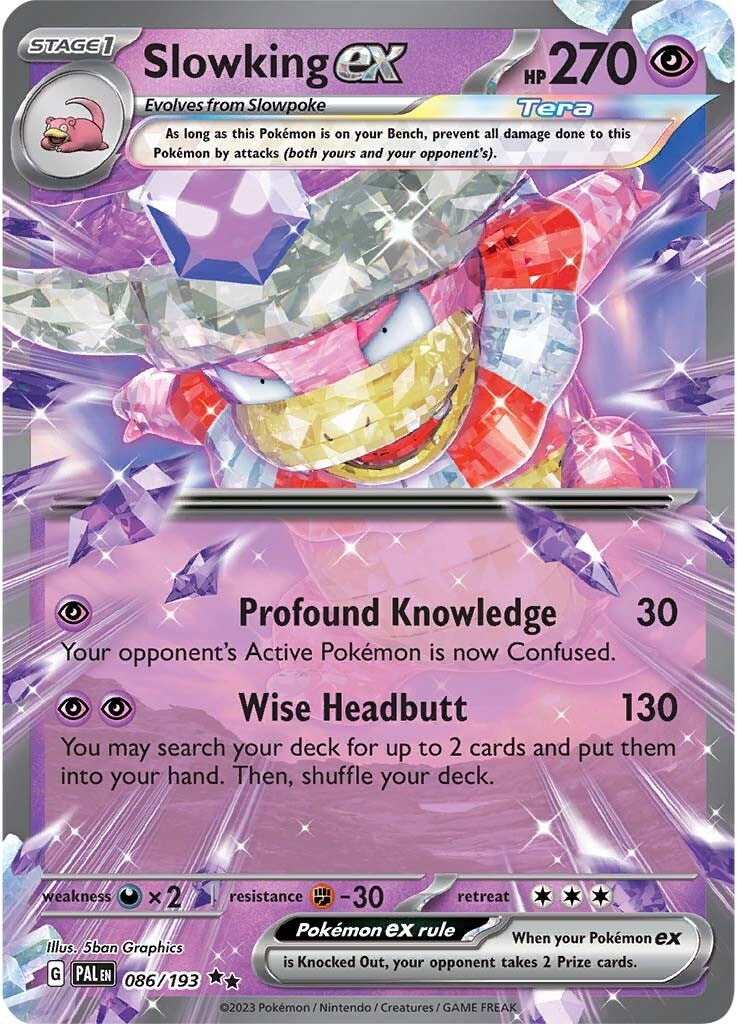 Slowking ex (086/193) [Scarlet & Violet: Paldea Evolved] | Dumpster Cat Games