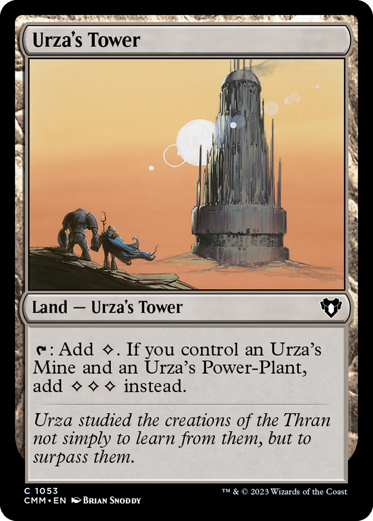 Urza's Tower [Commander Masters] | Dumpster Cat Games