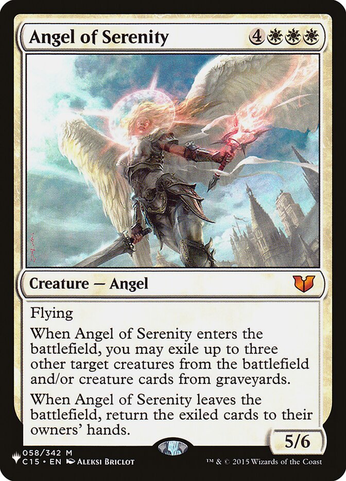 Angel of Serenity [The List] | Dumpster Cat Games