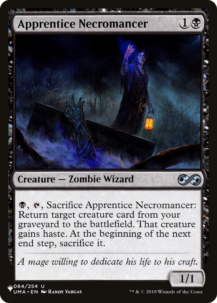 Apprentice Necromancer [The List Reprints] | Dumpster Cat Games