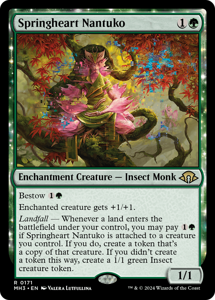 Springheart Nantuko [Modern Horizons 3] | Dumpster Cat Games