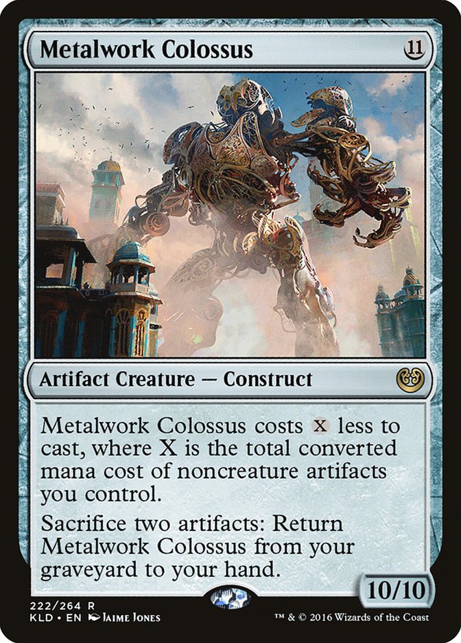 Metalwork Colossus [Kaladesh] | Dumpster Cat Games