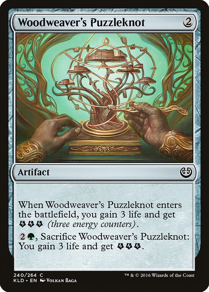 Woodweaver's Puzzleknot [Kaladesh] | Dumpster Cat Games