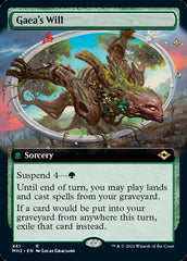 Gaea's Will (Extended Art) [Modern Horizons 2] | Dumpster Cat Games