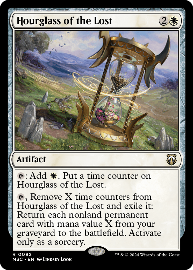 Hourglass of the Lost [Modern Horizons 3 Commander] | Dumpster Cat Games